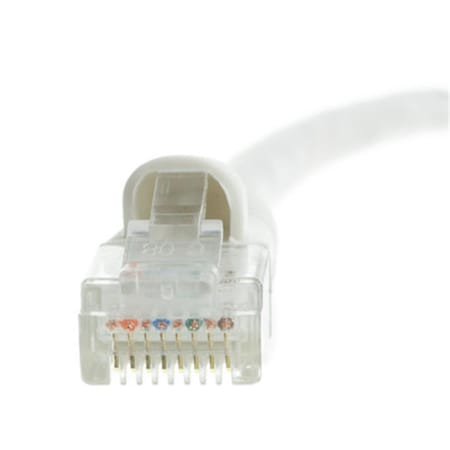 Maxpower 5 ft. White Cat6 Clear Boot Patch Cord MA1795536